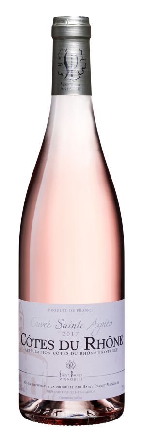 cotes-du-rhone-rose-cuvee-sainte-agnes-2017