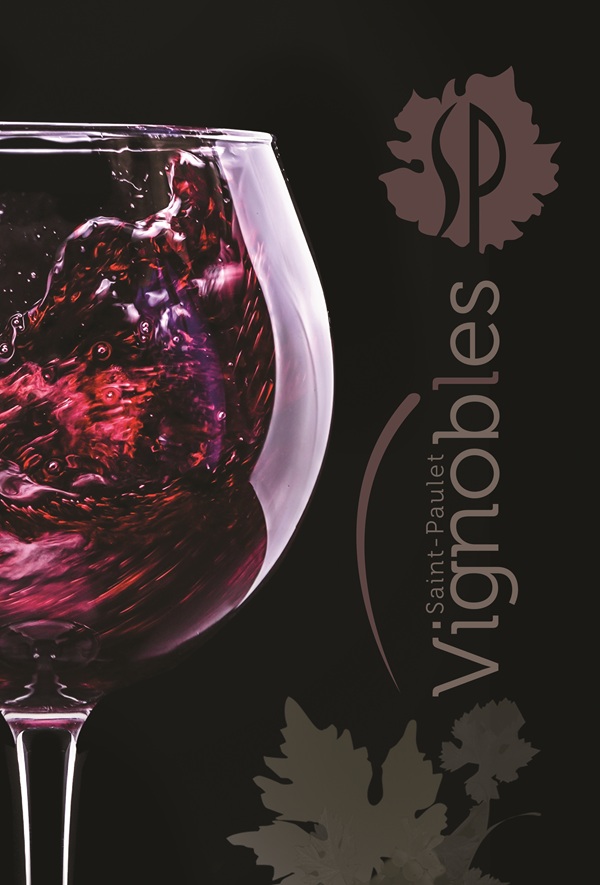 Affiche Saint Paulet vignobles